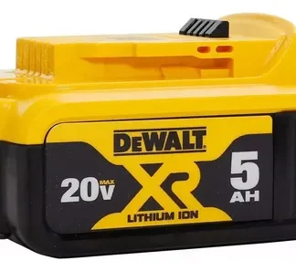 Bateria DeWalt DCB205 20v Max Xr, Ion De Litio, 5.0ah, Color Negro/Amarillo