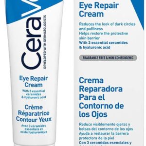 CeraVe Crema Reparadora para Contorno de Ojos, Bolsas y Ojeras 14gr