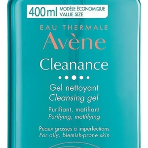 Gel Limpiador Avène Cleanance Purificador Rostro 400ml Tipo de piel Grasa con imperfecciones