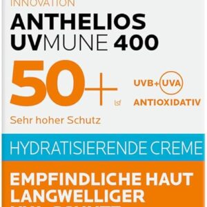La Roche-Posay Anthelios UVMUNE 400 SPF 50+ Crema Hidratante Azul 50 Ml