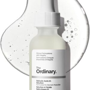 The Ordinary Salicylic Acid 2% Solution, Suero Anti-Imperfecciones con Ácido Salicílico — Suero para piel con tendencia acneica y con brotes, 30ml